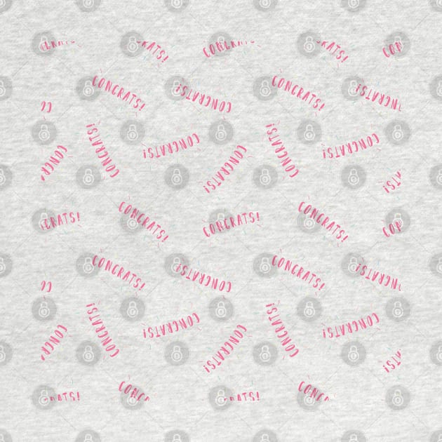 Congrats Pattern by TheMoodyDecor